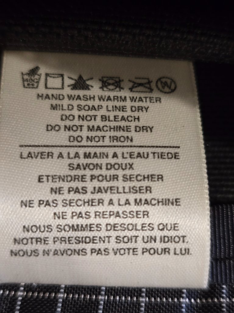 Tom Bihn Aeronaut 45 - Rare - 2004 "President Is An Idiot" Label — image 3 of 3